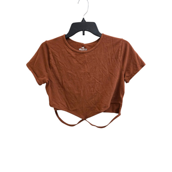 Good L brown Hollister Crop Top - Picture 1 of 1
